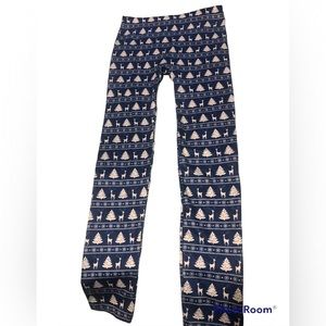 Girls Ladies' Fleece-Lined Leggings.